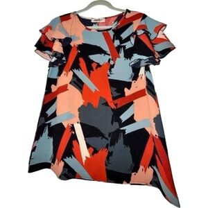 Haptics brand. Abstract print. Size small. Still has tags attached. Brand new!